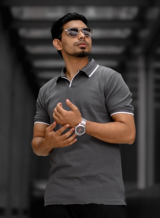 1262 - Formal Polo Ash