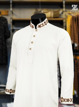 1294 - PLATINUM Panjabi PL27 - White