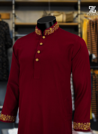 1303 - PLATINUM Panjabi PL33 - Maroon