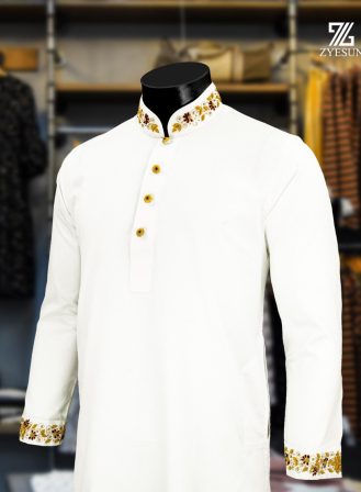 1306 - PLATINUM Panjabi PL36 - White