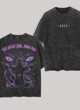 1334 - World of Pain Tee - Black