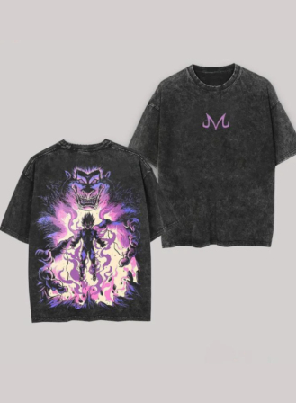 1335 - Black Flame Dragon Tee - Black