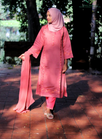 1367 - Jute Fusion 3 Piece - Pink