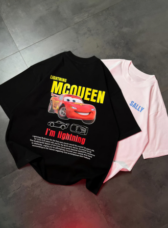 1380 - Mcqueen and Sally premium drop shoulder