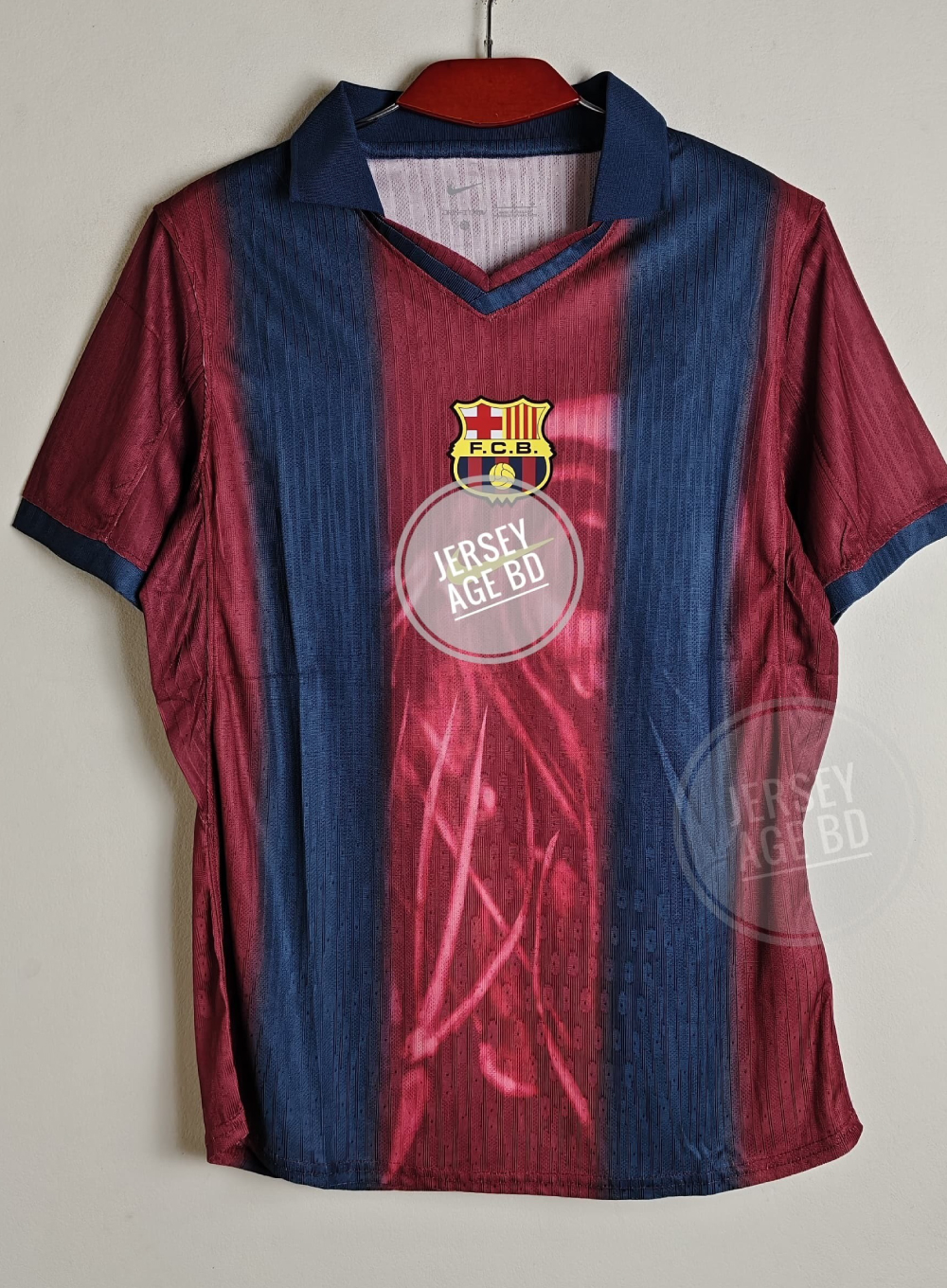 1411 - Barcelona El Clasico Travis Scott Retro Remake Jersey 00-01 Season
