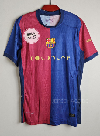 1413 - Barcelona El Clasico Home Coldplay Jersey 24-25 Season