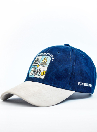 1436 - Backpacker’s Diary Adventure Suede Cap