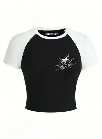 1456 - Feelzaven Crop Top 3Star