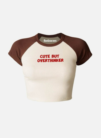 1458 - Feelzaven Crop Top Overthinker