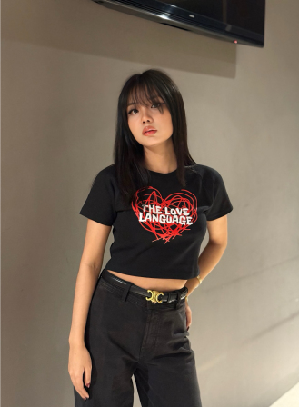 1457 - Feelzaven Crop Top The Love Language