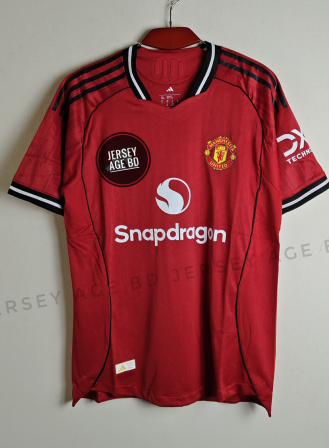 1490 - Manchester United Home Jersey 25-26 Season
