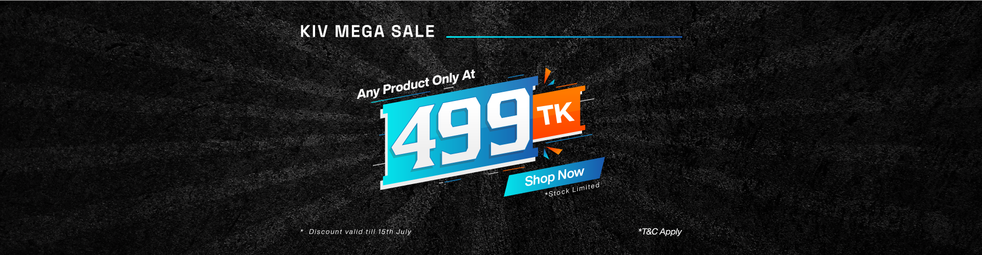 Get any Product at 499tk Only