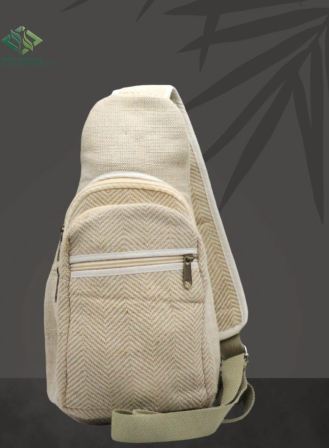 1527 - Jute Fusion Cross Body Bag