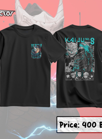 1547 - Kaiju No. 8 Anime T-shirt (3)