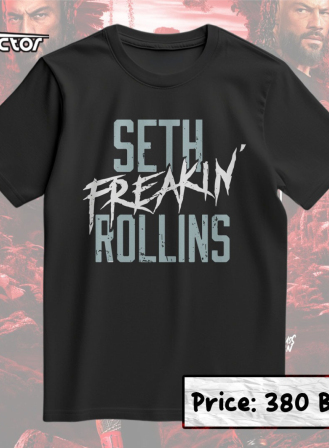 1556 - Seth Rollins T-shirt - WWE/Wrestling (1)