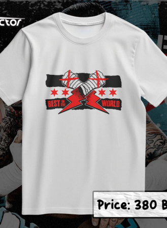 1558 - CM Punk T-shirt - WWE/Wrestling (4)