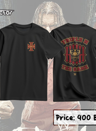 1563 - HHH T-shirt - WWE/Wrestling (3)