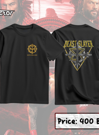 1564 - Seth Rollins T-shirt - WWE/Wrestling (2)