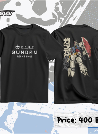 1573 - Gundam Anime T-shirt (3)
