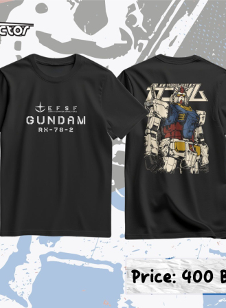 1575 - Gundam Anime T-shirt (4)
