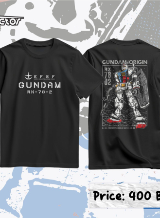 1579 - Gundam Anime T-shirt (5)