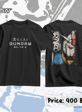 1580 - Gundam Anime T-shirt (6)