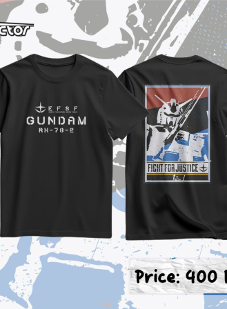 1587 - Gundam Anime T-shirt (7)