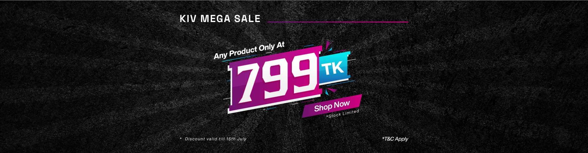 Get any Product at 799tk Only