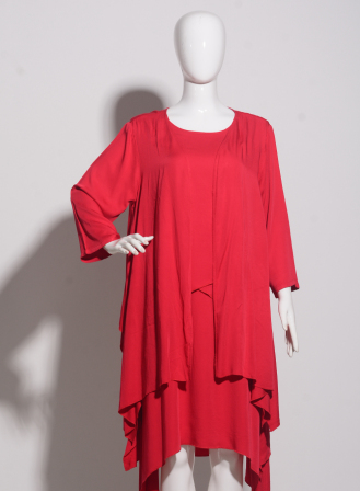 1594 - LSKS939 Women's Set Red
