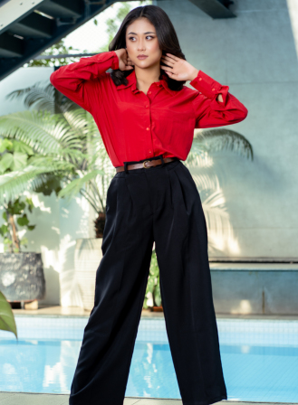 1649 - Red Prestige Work Shirt