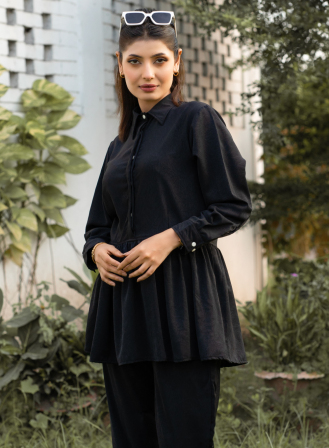 1650 - ZIRA Black Co-ord Set