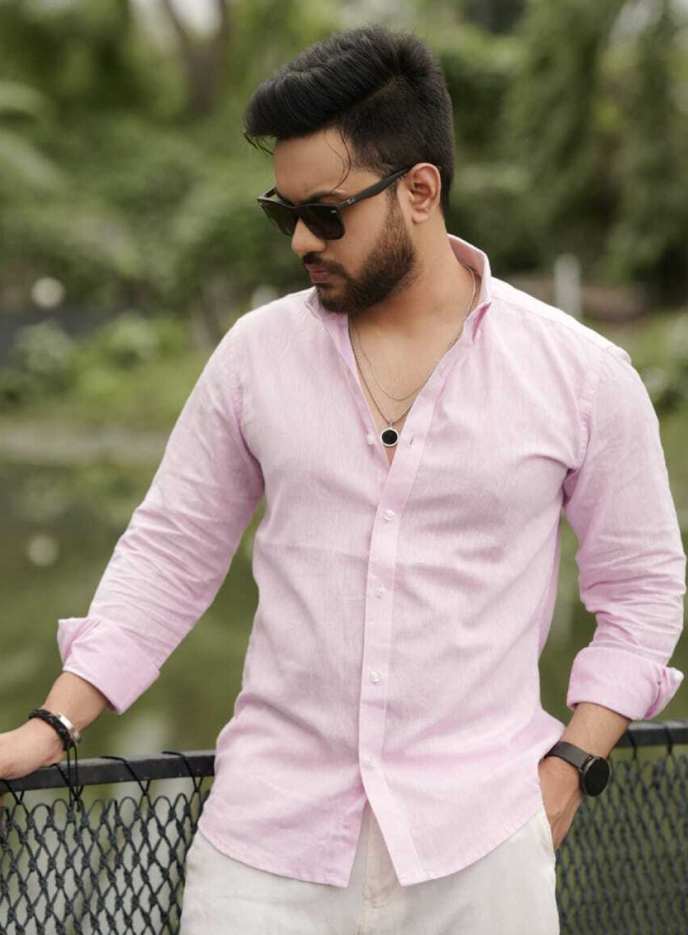 1707 - Revere7 Light Pink Shirt
