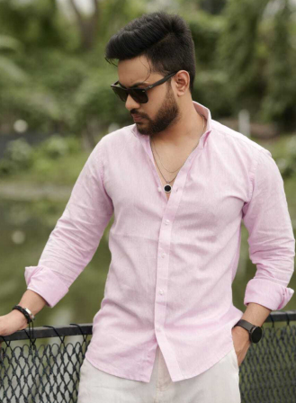 1707 - Revere7 Light Pink Shirt