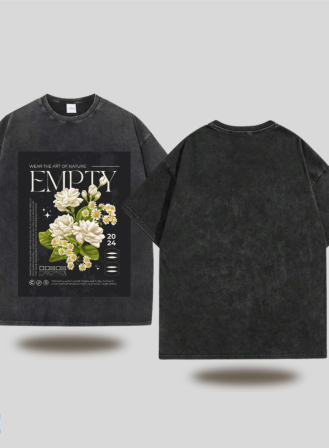 1744 - Yahe Drop Tee - Empty