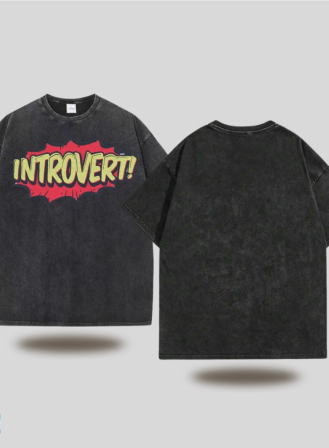 1775 - Yahe Drop Tee - Introvert