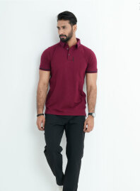 1928 - Falcon Fit Men's Cotton Polo 003 Maroon