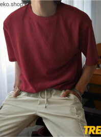 1943 - Oversized Drop Shoulder T-shirt – Maroon