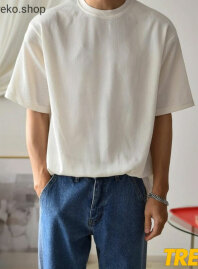 1945 - Oversized Drop Shoulder T-shirt – White