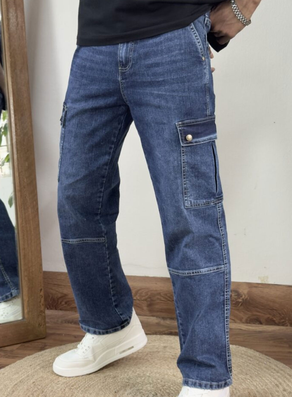 1961 - Sky Fade Baggy Denim Pant