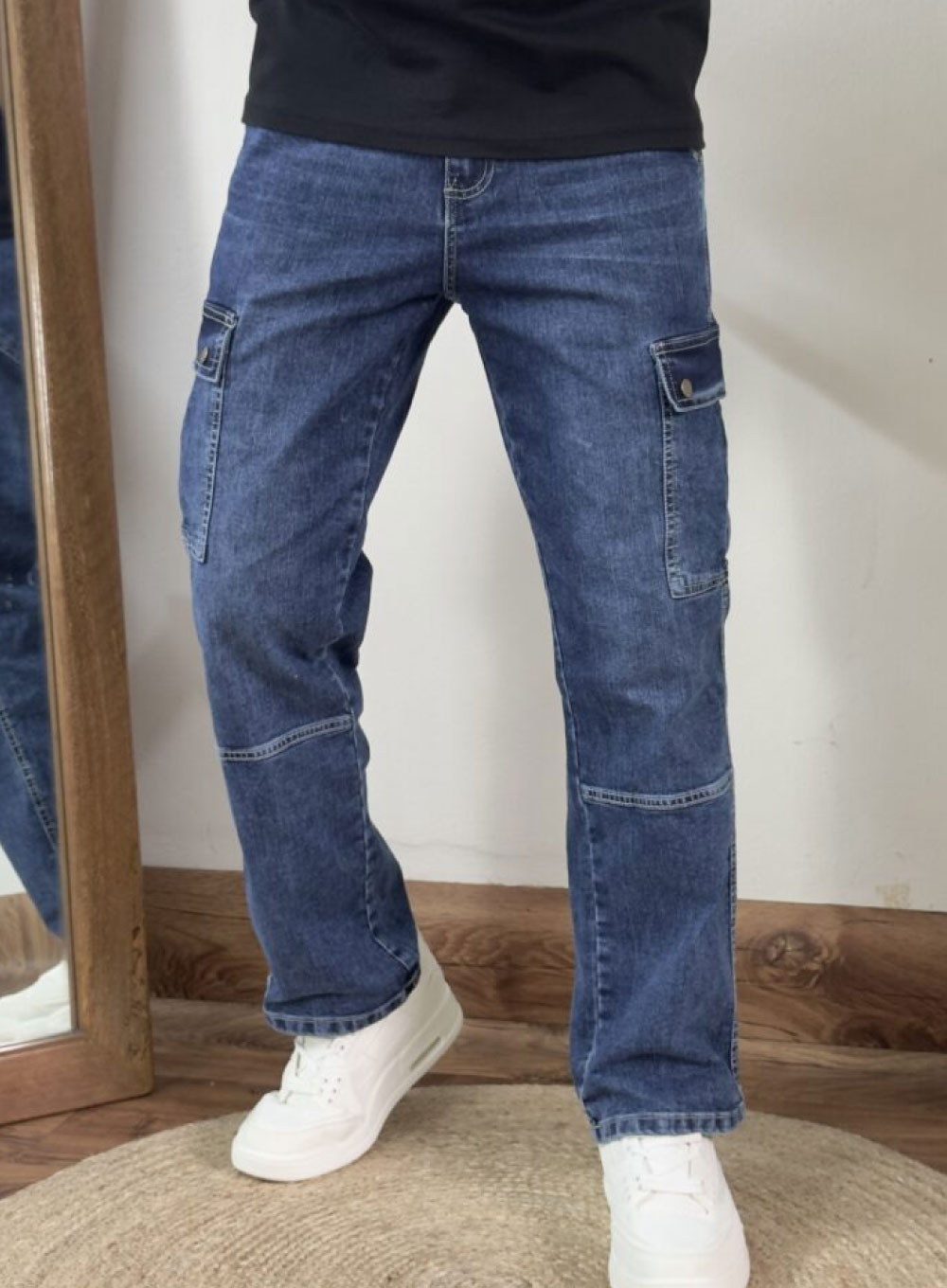 1961 - Sky Fade Baggy Denim Pant