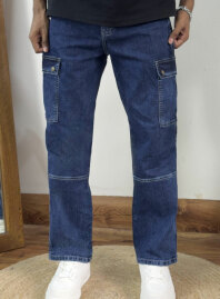 1962 - Midnight Blue Baggy Denim Pant