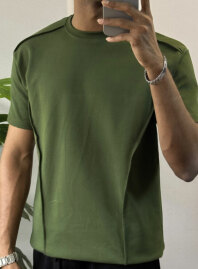 1985 - Men’s Half Sleeve Sport T-Shirt – Olive