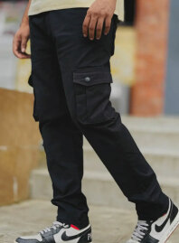 1988 - Black 6 Pocket Cargo Pant