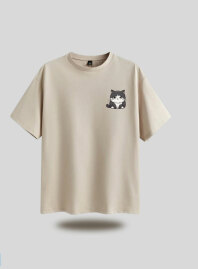 2012 - Yahe Angry Cat Drop Shoulder