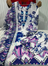 2029 - Digital Printed 3Piece Set - Multi