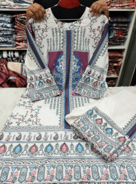2040 - Digital Printed 3Piece Set - Multicolor