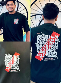 2078 - Luxe - Passion Drop Shoulder T-shirt