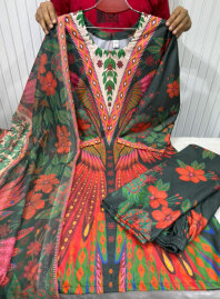 2110 - Digital Printed 3Piece Set - Multi8