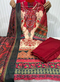 2111 - Digital Printed 3Piece Set - Multi9