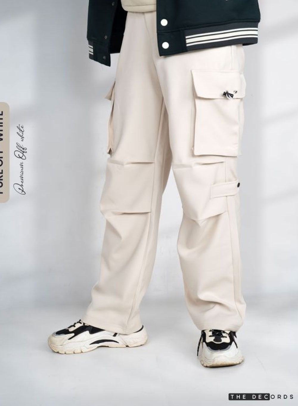 2129 - Baggy Cargo Pant (PURE OFF-WHITE)